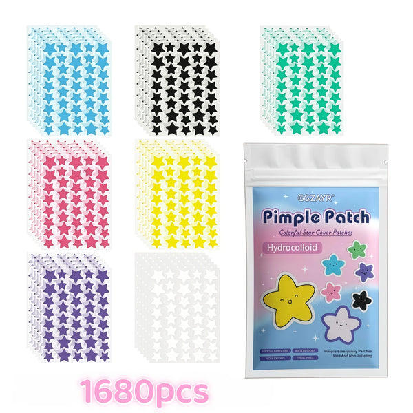 ClearSkin SevenColor Star Pimple Patches