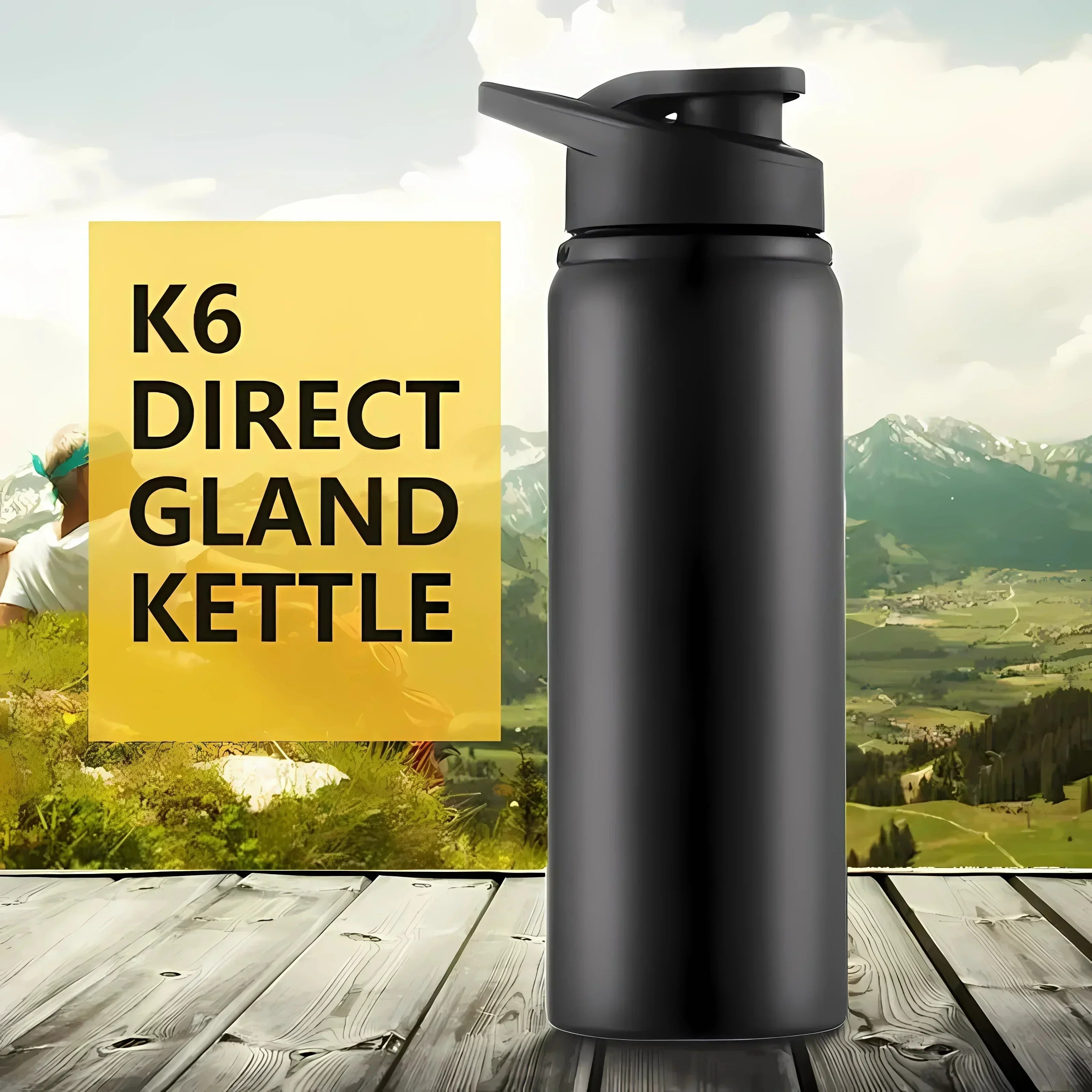 Stainless Sipper Travel Water Bottle