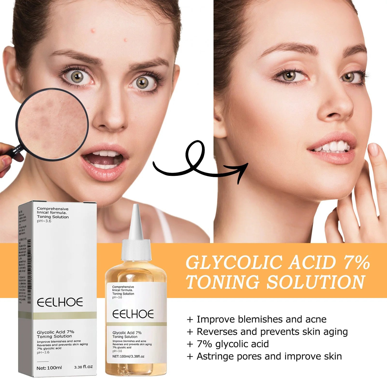 Firm Clear Glycolic Body Toner